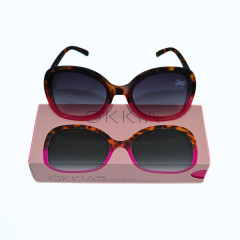 Sonnenbrille | OKKIA | Butterfly | pink | Havanna 0