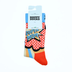 Kuschelsocken | „Super Mom“ | one size 1