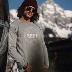 Longsleeve Herren | grau | M 0