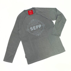 Longsleeve Herren | grau | XL 1